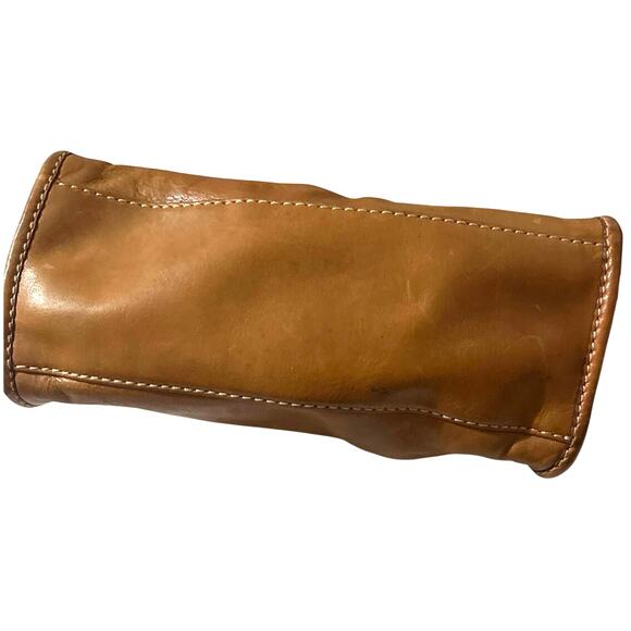 Michael Kors Vintage Leather Minimal Hobo Shoulder Bag single-strap side pockets - Picture 5 of 14